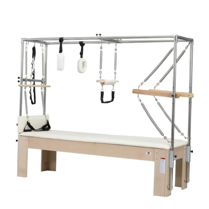 Multi-functional Maple Wood Pilates Reformer Machine - Image 6