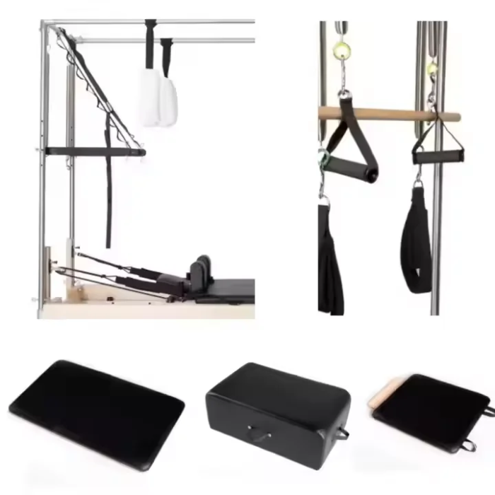 3 in 1 Maple Wood Pilates Reformer Machine - Image 6