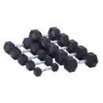 5kg Rubber Hexagonal Dumbbell Set Wholesale Cheap Lbs - Image 6