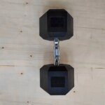Gym Color Hex Rubber Dumbbell Set - Image 4