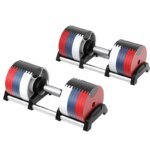 40kg Adjustable Golds Electroplated Metal Dumbbells for Power - Image 5
