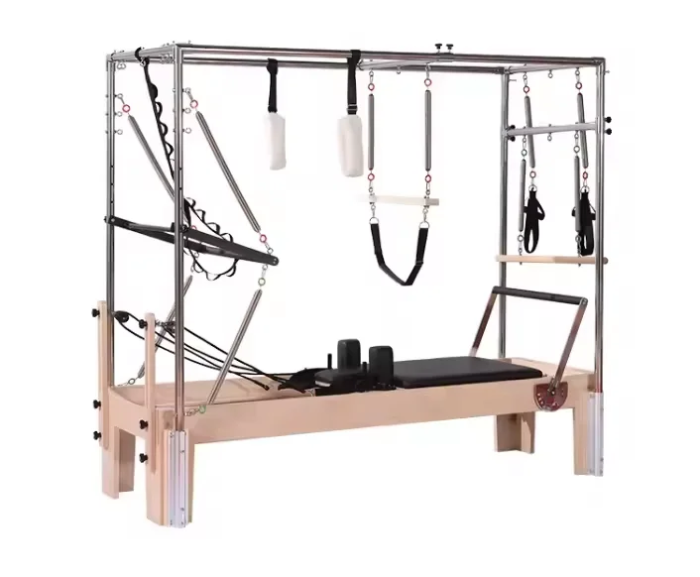 Cadillac 3-in-1 Maple Wood Pilates Reformer Core Trainer - Image 6