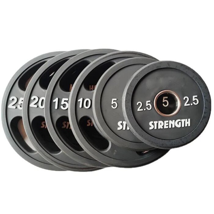 Wholesale Rubber Bumper Plates 2.5-25kg Fitness Equipment - Image 5