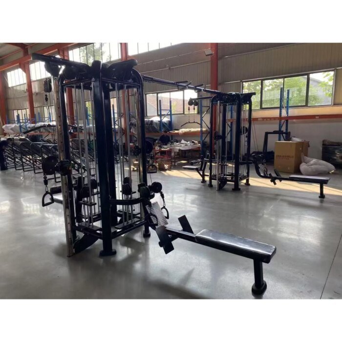 8-Station Multi-Jungle Steel Gym Equipment - Image 4