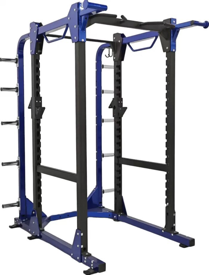 World Gym Kaishi HD Elite Steel Outdoor Fitness Half Rack - Image 2