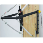 Home Oak Wood Pilates Reformer Wall Mounted Springboard - Image 3