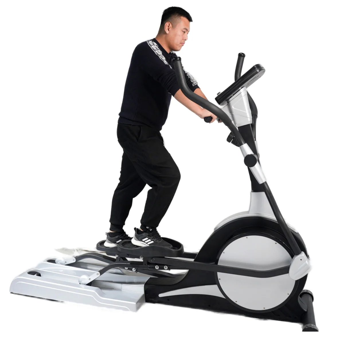 Manual Elliptical Trainer - Cardio Fitness Equipment