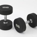 Wholesale Rubber Round Dumbbell Set Gym Sport Weights - Image 3