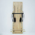 Home Oak Wood Pilates Reformer Wall Mounted Springboard - Image 5