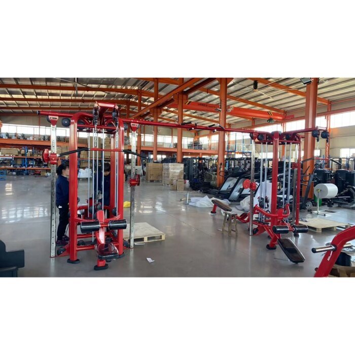 8-Station Multi-Jungle Steel Gym Equipment - Image 3