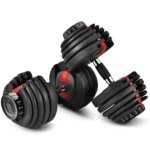 Custom Logo Adjustable Dumbbells Set Gym Weights - Image 4