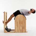 Oak Wood Ladder Barrel Pilates Machine Custom Design - Image 5
