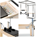 Studio Maple Wood Pilates Reformer 3-in-1 Core Training Bed - Image 3