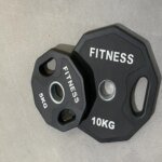 Wholesale High Quality Rubber Ten Sides Bumper Weight Plates - Image 6