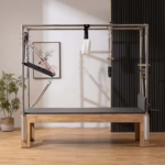 Elevated Core Bed Oak Wood Pilates Cadillac Bed - Image 6