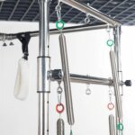 Luxury Oak Pilates Cadillac Reformer Bed - Sturdy Adjustable - Image 4