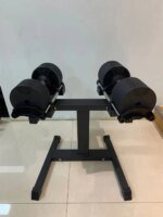 Gym Adjustable Dumbbell Rack - Space-Saving Organizer - Image 6
