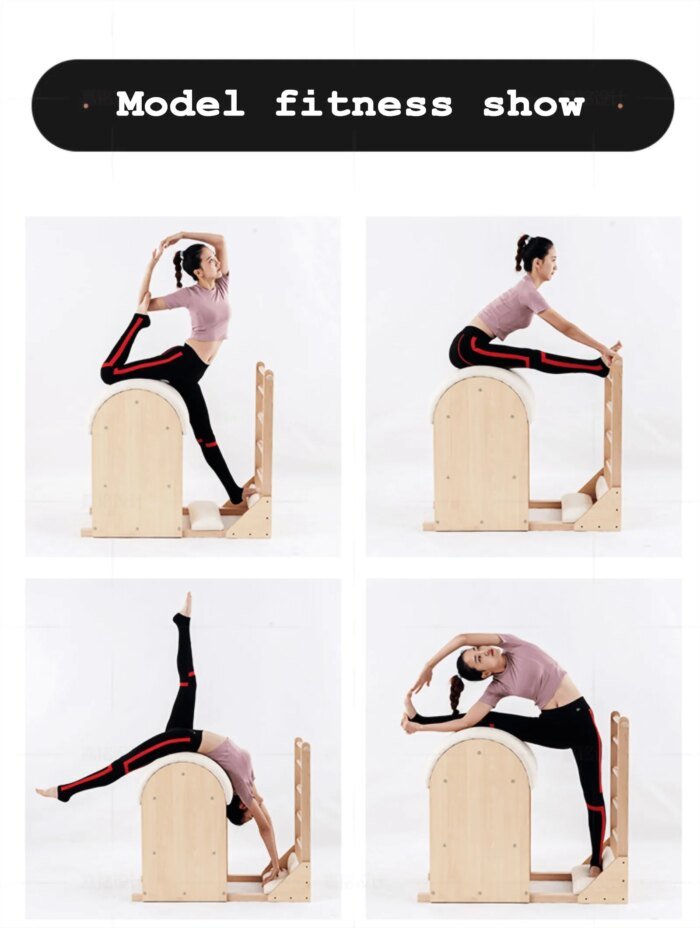 Maple Pilates Ladder Barrel Commercial Home Fitness Equipment - Image 6