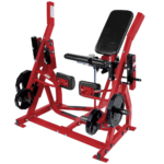 High Quality Commercial Red Seated Leg Extension Machine