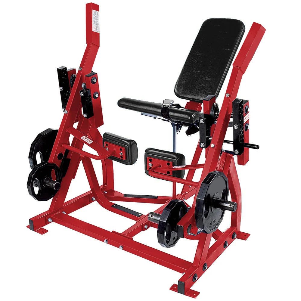 High Quality Commercial Red Seated Leg Extension Machine