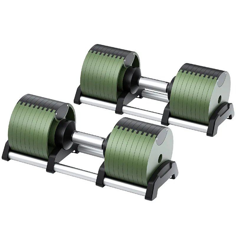 Exercise Adjustable Steel Dumbbells Set With Stand