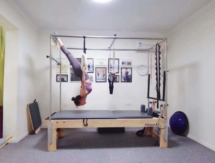 Yoga Wood Pilates Cadillac Reformer Training Equipment - Image 6