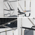 Body Pilates Reformer Maple Cadillac Home Fitness Set - Image 3