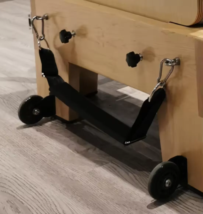 Used Oak Wood Pilates Reformer Sale - Image 2