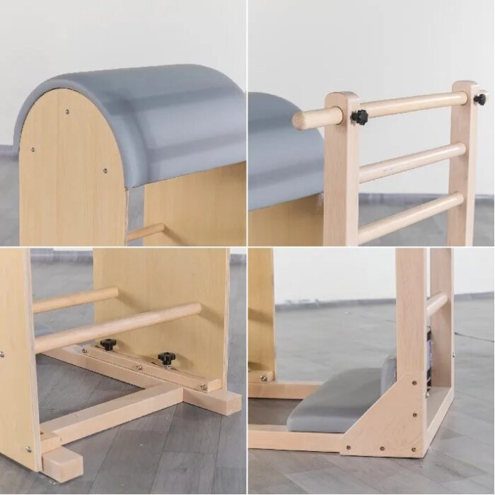Pilates Ladder Barrel Maple Wooden Fitness Equipment - Image 5