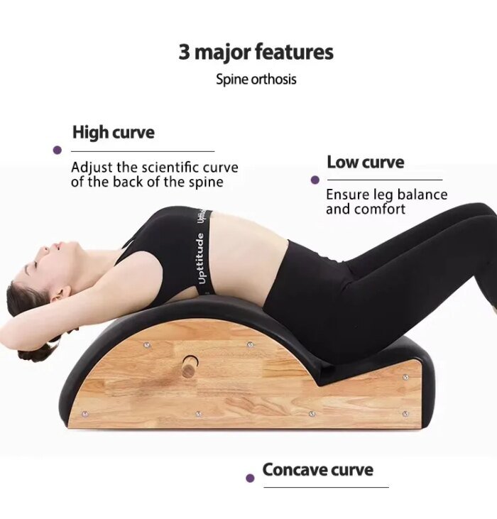 Commercial Wooden Pilates Spine Corrector Home Gym - Image 5