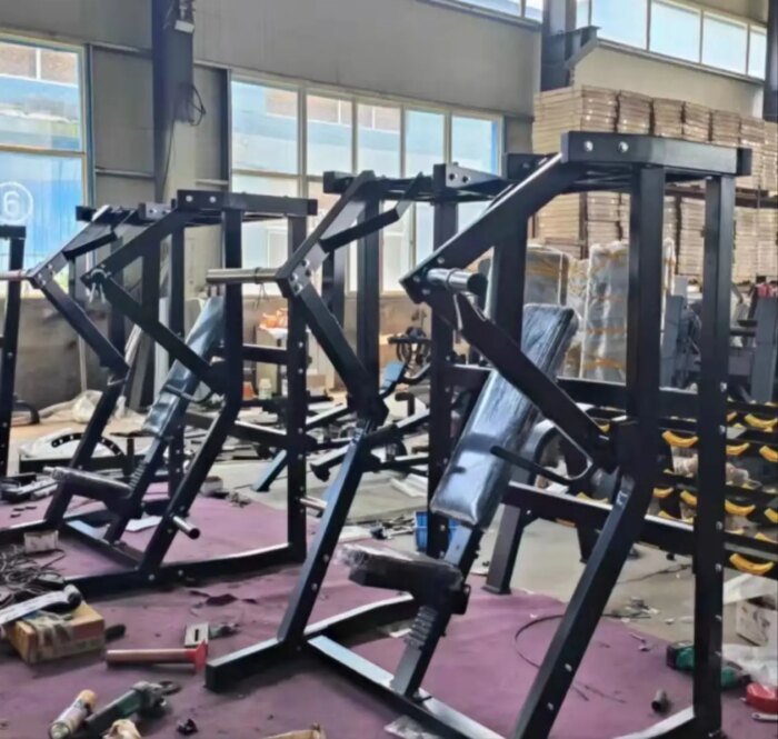 Commercial Gym Steel Plate Loaded Incline Chest Press - Image 2