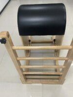 Adjustable Oak Maple Wooden Pilates Ladder Barrel - Image 4