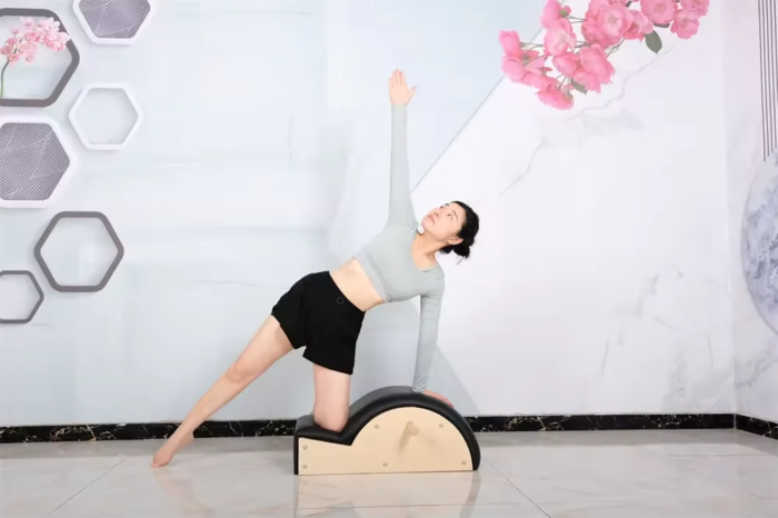 Maple Wood Pilates Spine Corrector Fitness Equipment - Image 6