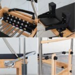 3-in-1 Oak Wood Cadillac Bed Pilates Reformer Equipment - Image 3