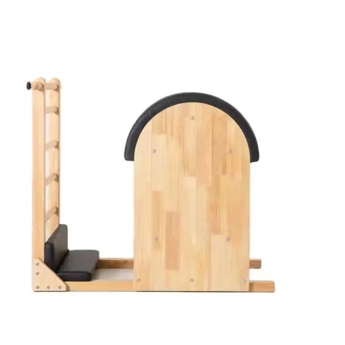 White Maple 5-Set Adjustable Pilates Reformer Ladder Barrel - Image 2