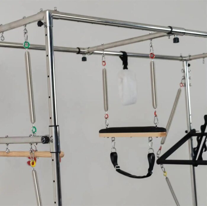 3 in 1 Oak Wood Pilates Cadillac Bed High Quality - Image 2