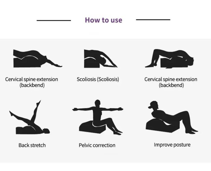 Home Gym Wooden Pilates Spine Corrector Posture Correct - Image 6