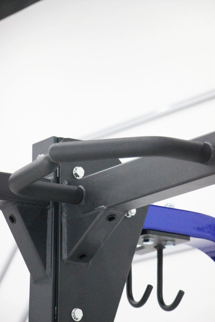 HD Adjustable Half Rack Steel Power Rack Home Gym Safety - Image 6