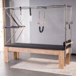 Commercial Oak Pilates Cadillac Bed Reformer - Image 6