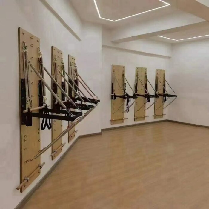 Home Fitness Wood Pilates Wall Unit Pro Spring Commercial - Image 2