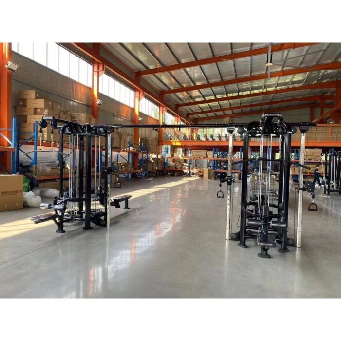 8-Station Multi-Jungle Steel Gym Equipment - Image 2