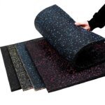 Gym Rubber Floor Mat Waterproof Insulating Sport Flooring - Image 2