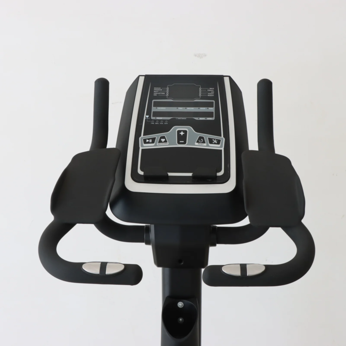 Gym Fitness Upright Exercise Bike Vertical Magnetic Control Cardio Machine - Image 2