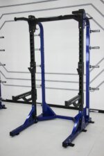 HD Adjustable Half Rack Steel Power Strength Trainer - Image 4
