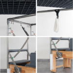 3 in 1 Oak Cadillac Reformer Pilates Home Fitness Machine - Image 5