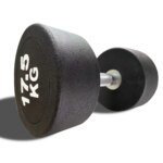 Wholesale Custom Round Rubber Gym Dumbbell Set - Image 3