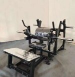 Commercial Plate Loaded Shoulder Thrust Trainer Steel Gym Equipment - Image 3