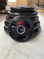 Traditional Three Holes Weight Plates Gym Use - Image 5