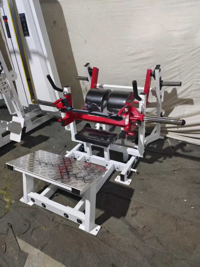 Commercial Plate Loaded Shoulder Thrust Trainer Steel Gym Equipment - Image 2