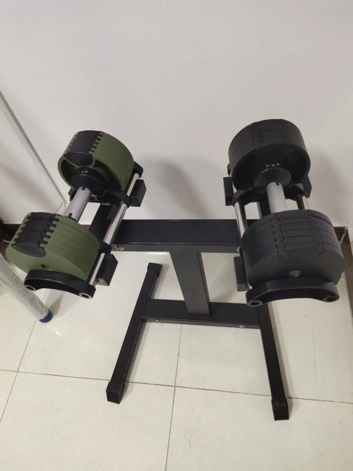 Gym Adjustable Dumbbell Rack - Space-Saving Organizer - Image 3